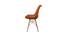 Eames Replica Nordan DSW Stylish Modern Cushion Fabric Side Dining Chair (Powder Coating Finish) by Urban Ladder - Ground View Design 1 - 694130