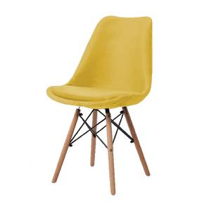 Engineered Wood Dining Chairs Design Eames Engineered Wood Dining Chair set of 1 in Powder Coating Finish