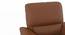 Bernice 3 Seater Fabric Recliner in Tan Fabric (Tan, One Seater) by Urban Ladder - Ground View - 