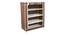 Josh Collapsible Shoe rack (Brown Finish, 12 Pair Capacity) by Urban Ladder - Storage Image - 