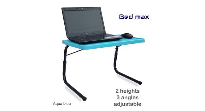 Darren Laptop Table (Blue) by Urban Ladder - Front View - 