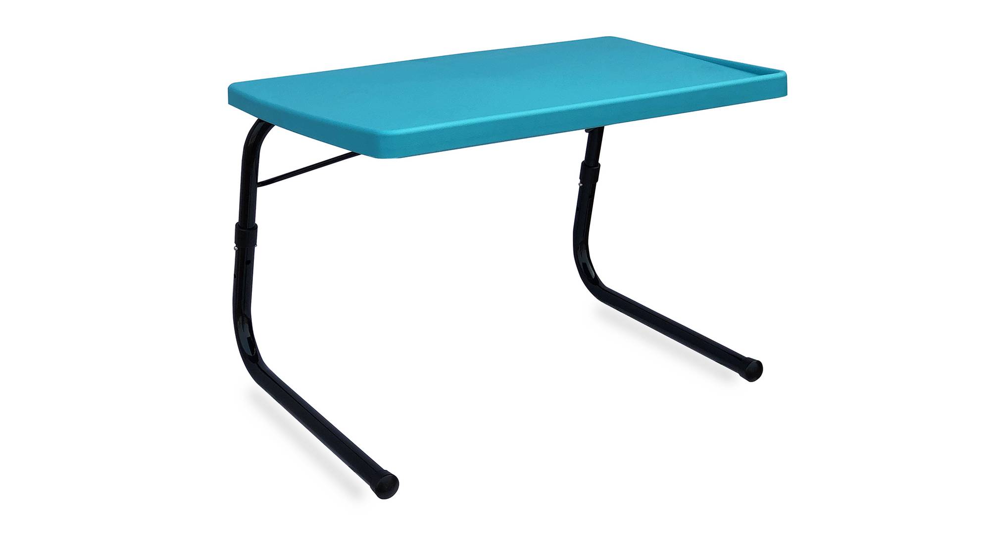 Darren Plastic Laptop Table in Blue Urban Ladder