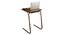 Mark Laptop Table (Brown) by Urban Ladder - Front View - 