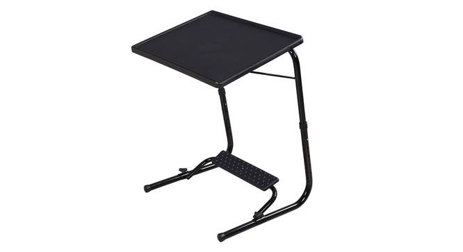 Steeve Laptop Table (Black) by Urban Ladder - Side View - 
