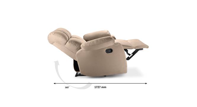 Helios Manual Grey (Beige, One Seater) by Urban Ladder - Image 2 Design 1 - 695358