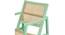 French Rattan Rocking Chair - Teal (Teal) by Urban Ladder - Rear View Design 1 - 695487