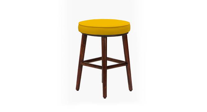 English Cafe Stool (Sahara Mustard) by Urban Ladder - Design 1 Side View - 695503