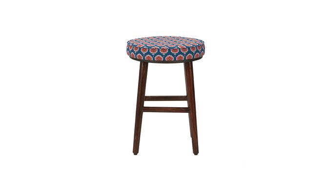 English Cafe Stool (Blue Ikkat) by Urban Ladder - Front View Design 1 - 695593