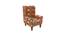 Begum Wing Chair-Boho Patches (Red) by Urban Ladder - Front View Design 1 - 695626