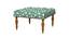 English Ottoman (Spring Marigold Green) by Urban Ladder - Front View Design 1 - 695663