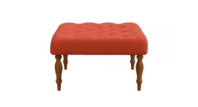 English Ottoman (Carribean Coral) by Urban Ladder - Design 1 Side View - 695683