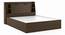 Scott Storage Bed (King Bed Size, Box Storage Type, Californian Walnut Finish) by Urban Ladder - - 696645