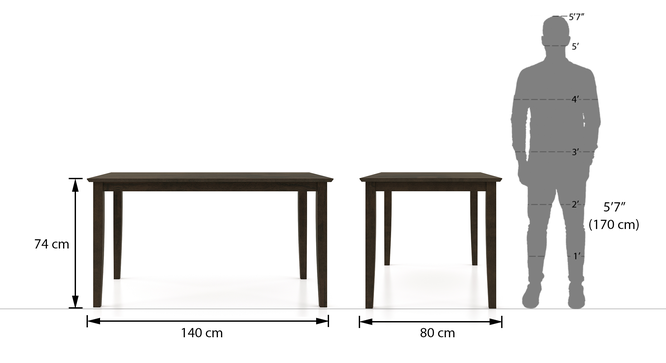 4 seater dining table size new arrivals