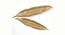 Antique Feather Decor Dishes -Set of 2 (Gold) by Urban Ladder - Side View - 