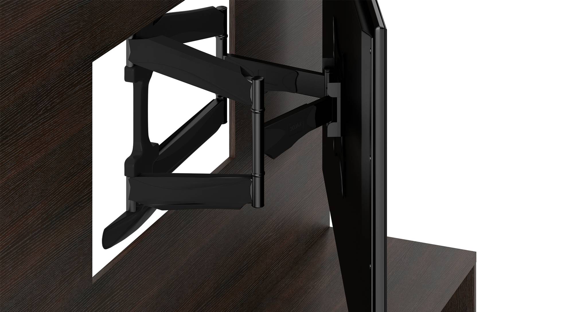 Iwaki Engineered Wood Swivel TV Unit Urban Ladder