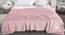 URBAN DREAM FASHION WAFFLE SOLID LIGHT PINK BLANKET (Pink) by Urban Ladder - Front View Design 1 - 697217