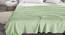 URBAN DREAM FASHION WAFFLE SOLID OLIVE GREEN BLANKET (Green) by Urban Ladder - Cross View Design 1 - 697224