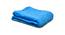 Divine Casa Blue 120 GSM Solid Cozy Fur Polyester Mild Winter Double Bed Dohar (Blue, Double Size) by Urban Ladder - Design 1 Close View - 697275