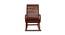 Alex Elegant Rocking Chair for Living Room (Brown) (Brown) by Urban Ladder - Design 1 Side View - 697762