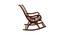 Alex Elegant Rocking Chair for Living Room (Brown) (Brown) by Urban Ladder - Ground View Design 1 - 697769