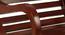 Alex Elegant Rocking Chair for Living Room (Brown) (Brown) by Urban Ladder - Design 1 Close View - 697783