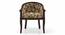 Florence Armchair (Mahogany Finish, Chintz Floral) by Urban Ladder - Storage Image - 
