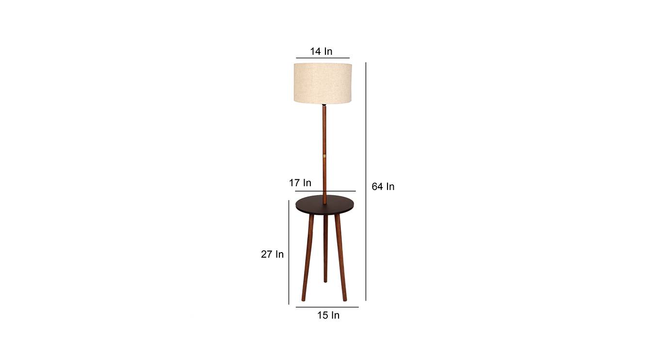 Faraday Floor Lamp with Side Table Urban Ladder
