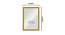 Decorative Mirror and Bathroom Mirror ELF3020MRREM0125 (Gold) by Urban Ladder - Design 1 Dimension - 699289