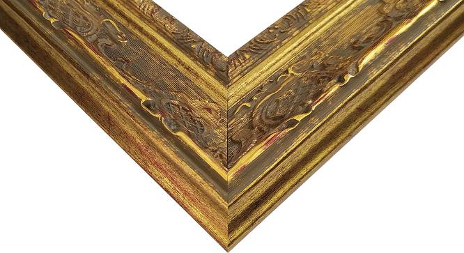 Decorative Mirror and Bathroom Mirror EL3020BMRREM0135 (Gold) by Urban Ladder - Design 1 Side View - 699507