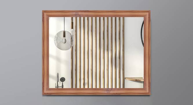 Decorative Mirror and Bathroom Mirror EL2418BMRREM0092 (Brown) by Urban Ladder - Front View Design 1 - 699508