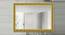 Decorative Mirror and Bathroom Mirror ELF3020MRREM0125 (Gold) by Urban Ladder - Front View Design 1 - 699552