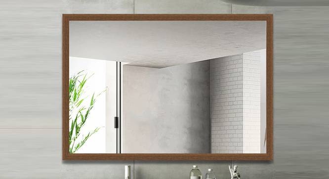 Decorative Mirror and Bathroom Mirror ELF3020MRREM0174 (Brown) by Urban Ladder - Front View Design 1 - 699556