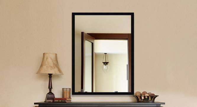 Decorative Mirror and Bathroom Mirror ELF3020MRREM0175 (Black) by Urban Ladder - Front View Design 1 - 699558