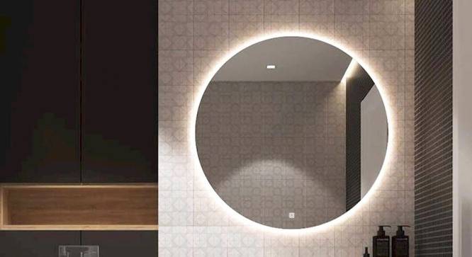 Silver Glass Round Wall Mirror - Urban Ladder