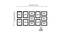 Wall Collage Photo Frame ELFGR12EM000200B (Black) by Urban Ladder - Design 1 Dimension - 699611
