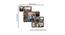 Wall Collage Photo Frame ELFGRP10AEM00340 (Black) by Urban Ladder - Design 1 Dimension - 699616