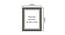 Single Photo Frames ELE86SNGLFEM0087 (Grey) by Urban Ladder - Design 1 Dimension - 699710