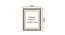 Single Photo Frames ELE86SNGLFEM0088 (Multicoloured) by Urban Ladder - Design 1 Dimension - 699712