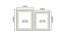 Table Photo Frames ELESET2EM0089000 (Multicoloured) by Urban Ladder - Design 1 Dimension - 699727