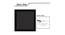 Wall Collage Photo Frame ELFGRP9AEM003400 (Black) by Urban Ladder - Rear View Design 1 - 699776