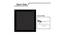 Wall Collage Photo Frame ELFGRP10AEM00340 (Black) by Urban Ladder - Rear View Design 1 - 699783