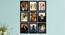 Wall Collage Photo Frame ELFGRP9AEM003400 (Black) by Urban Ladder - Front View Design 1 - 699829