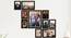 Wall Collage Photo Frame ELFGRP10AEM00340 (Black) by Urban Ladder - Front View Design 1 - 699833