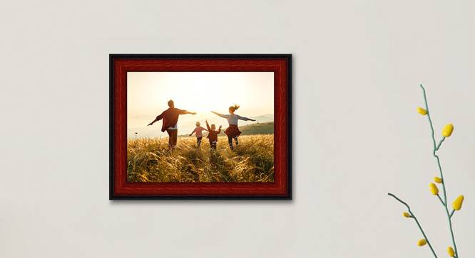 Single Photo Frames ELE86SNGLFEM0049 (Brown) by Urban Ladder - Design 1 Side View - 699866