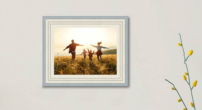 Single Photo Frames ELE86SNGLFEM0089 (White) by Urban Ladder - Design 1 Side View - 699883