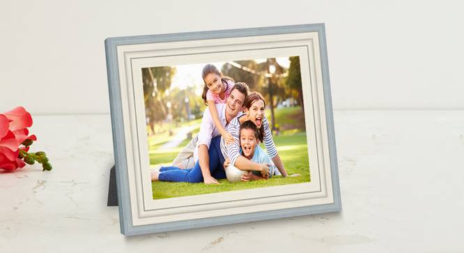 Single Photo Frames ELE86SNGLFEM0089 (White) by Urban Ladder - Front View Design 1 - 699943