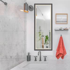 Multicoloured Glass Rectangular Wall Mirror - Urban Ladder