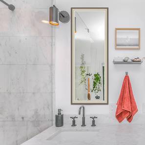 Multicoloured Glass Rectangular Wall Mirror - Urban Ladder