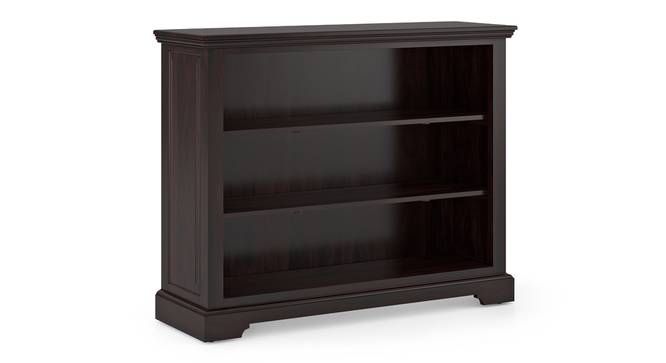 Mateo Bookshelf Finish Mahogany (Mahogany Finish) by Urban Ladder - Side View - 