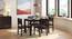 Aries Dining Chair - Set of 2 (Mahogany Finish) by Urban Ladder - Front View - 